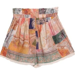 Zimmermann Anneke High Waist Shorts Size 8